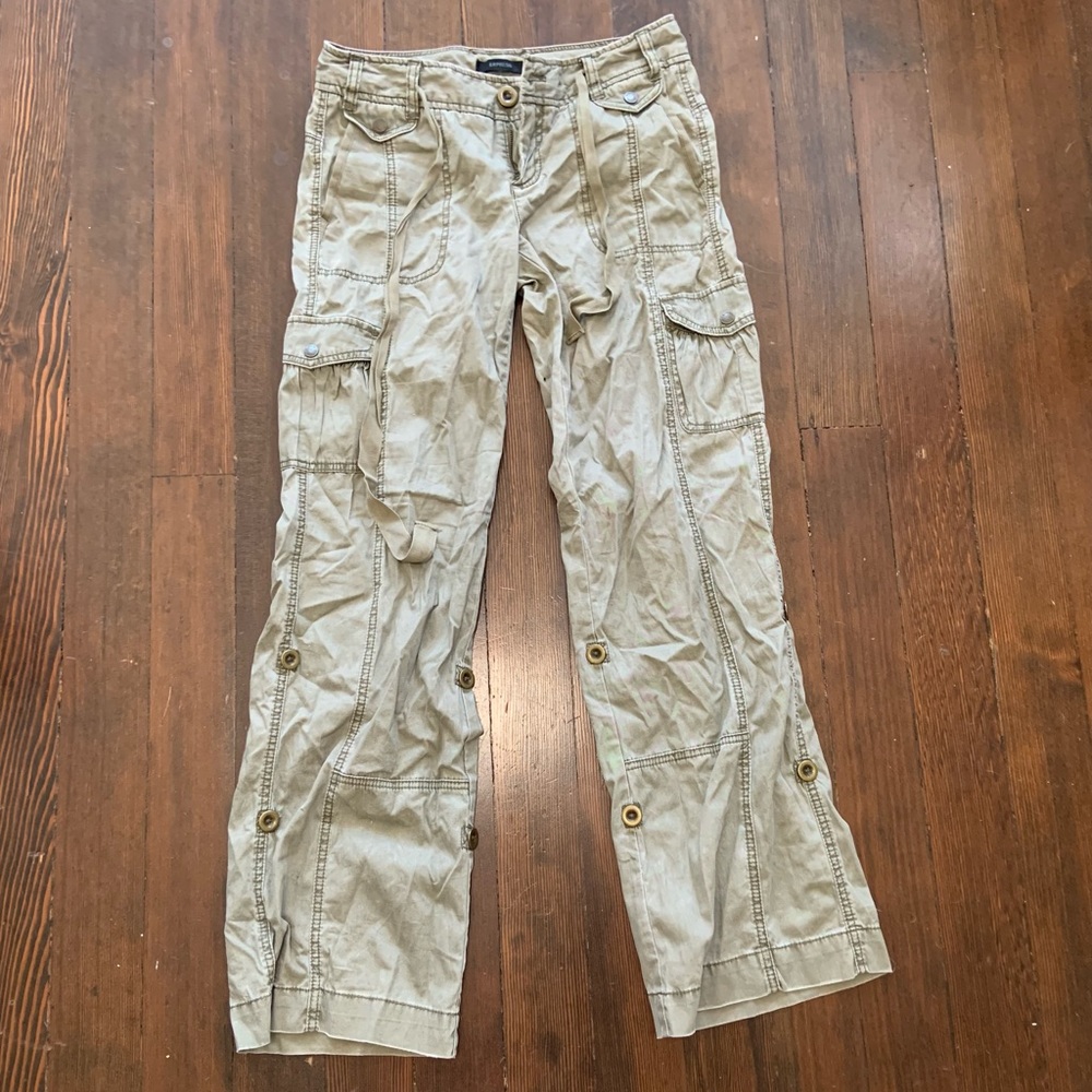 Dusty Green Cargo Pants